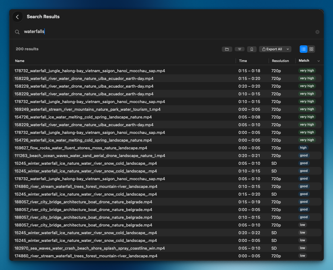 List View