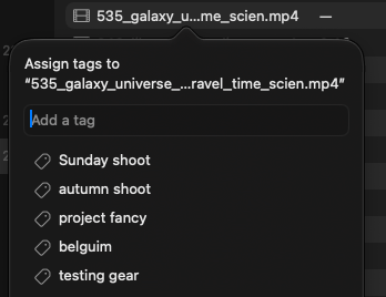 Tag Editor